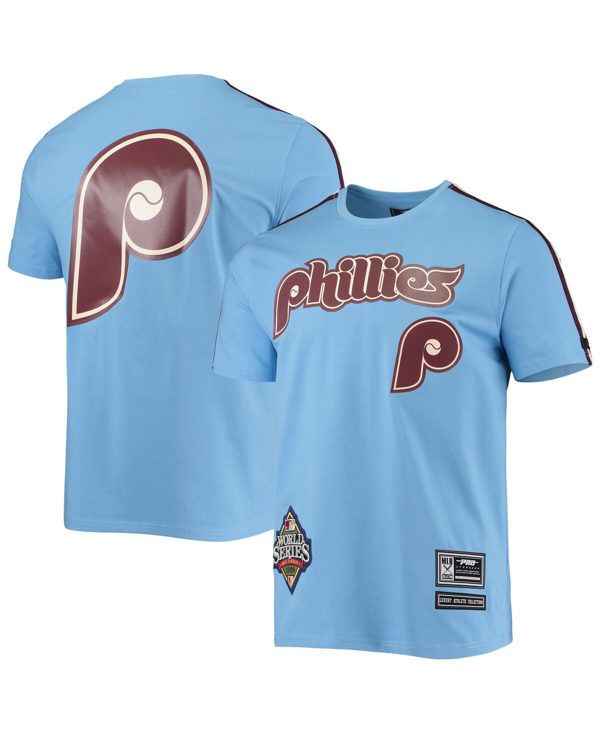 Pro Standard Men's Light Blue, Burgundy Philadelphia Phillies