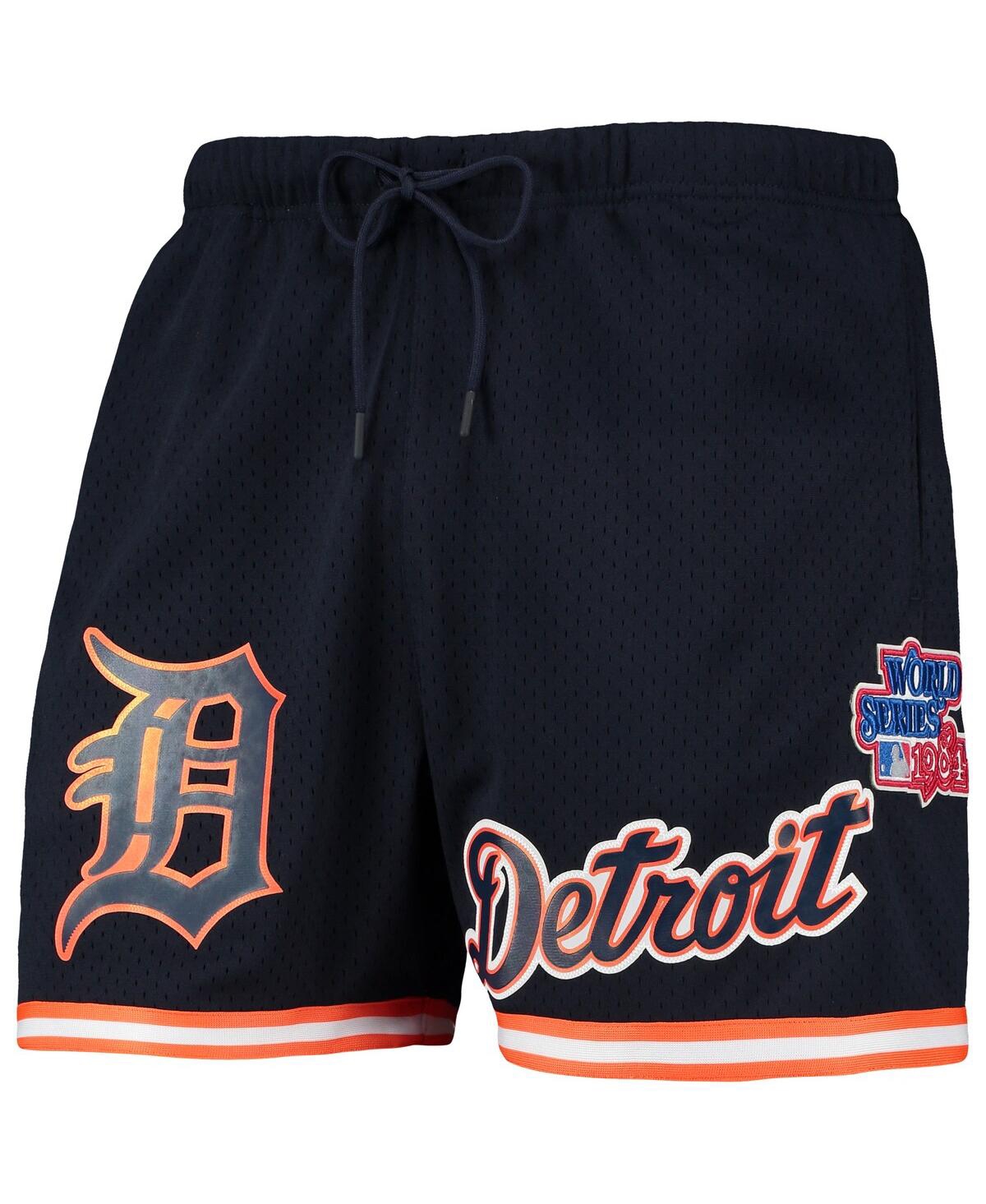 Men's Pro StandardDetroit Tigers 1984 World Series Mesh Shorts - Navy