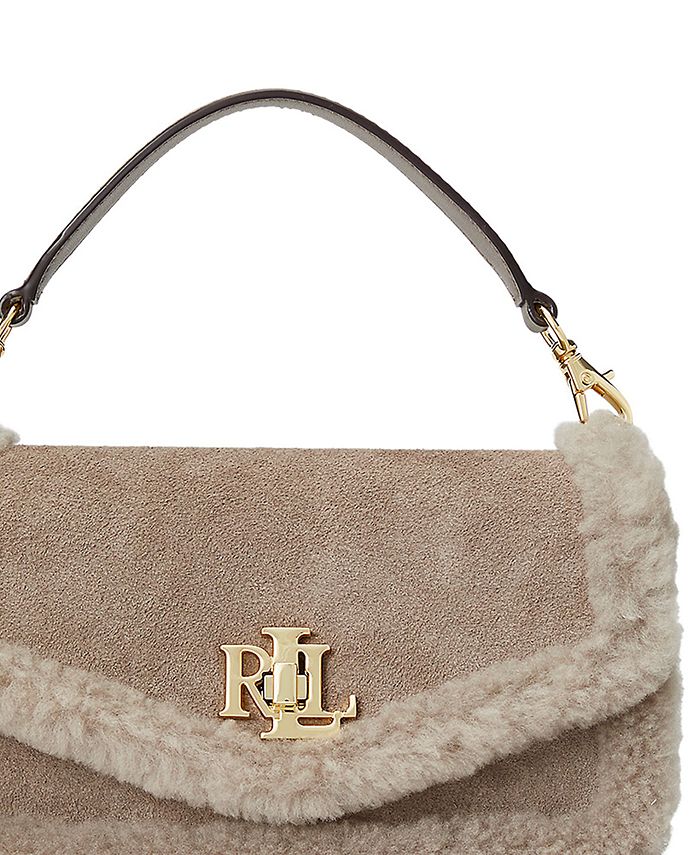 Lauren Ralph Lauren Suede Small Tayler Crossbody Bag Macy's