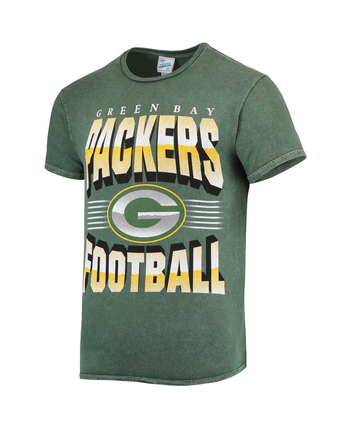 Shop 47 Brand Men's '47 Green Green Bay Packers Rocker Vintage-inspired Tubular T-shirt