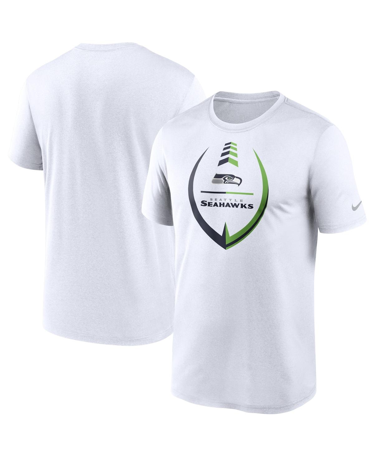 Nike Men's  White Seattle Seahawks Icon Legend Performance T-shirt