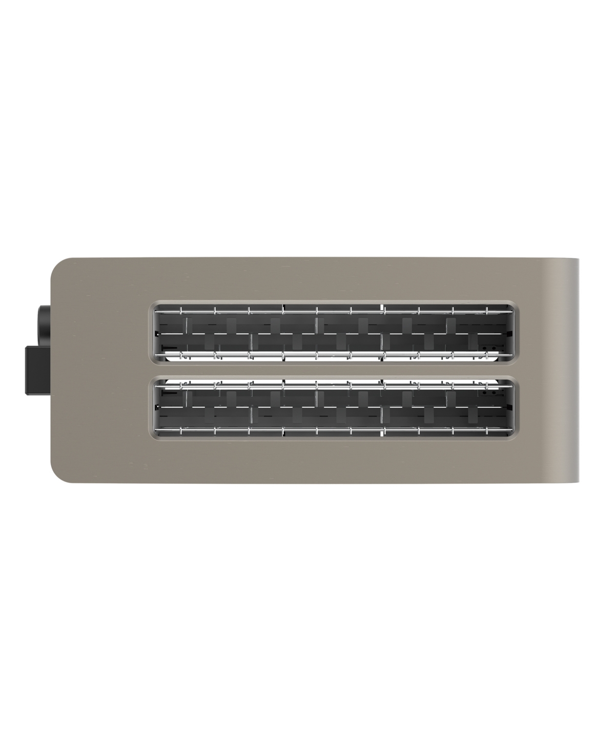 Solac My Toast Duplo Legend Stainless Steel 4-Slice Long Slot Toaster - Dark Brushed Stainless-steel