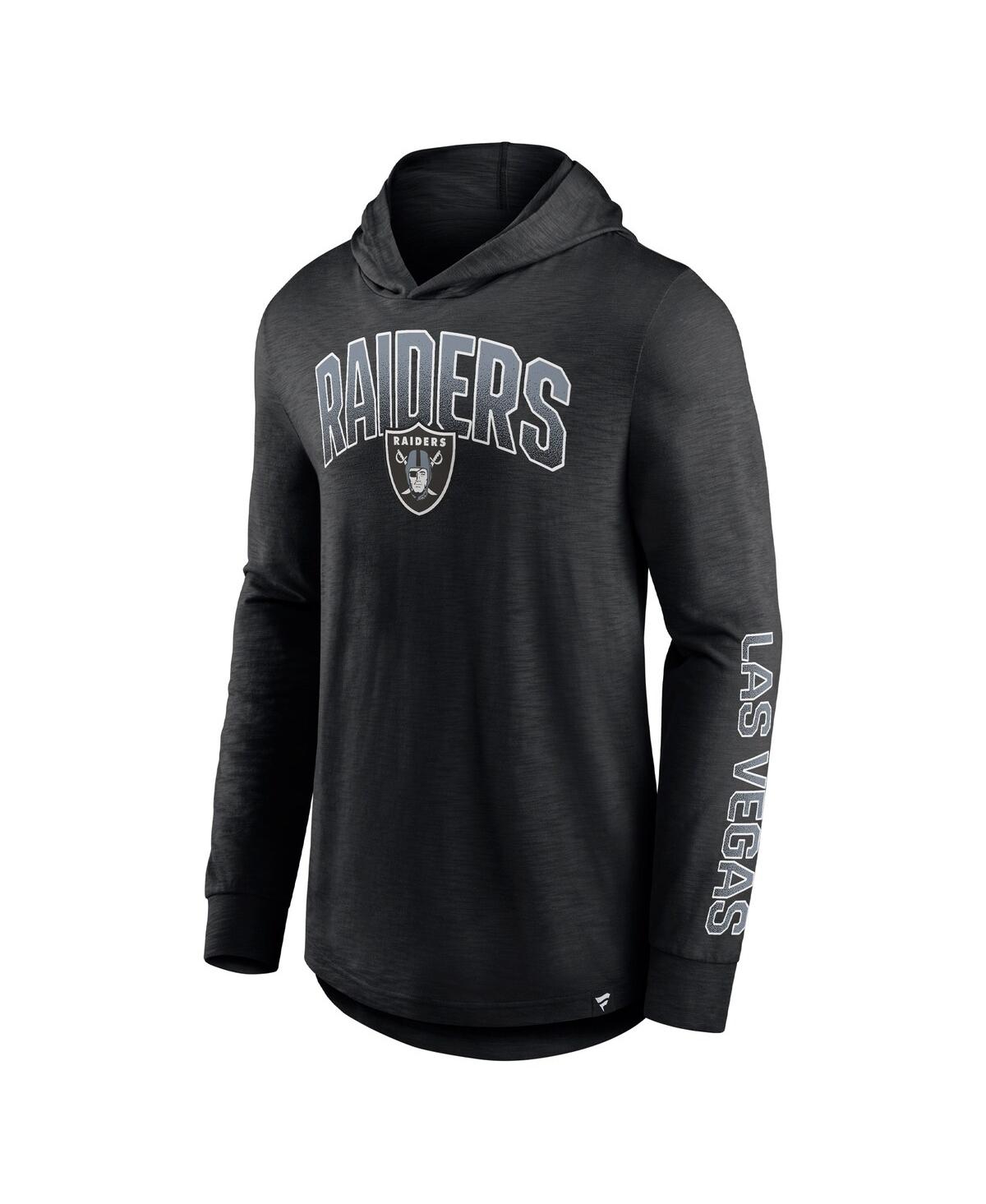 Men's Fanatics Branded Black Las Vegas Raiders One Two Long Sleeve