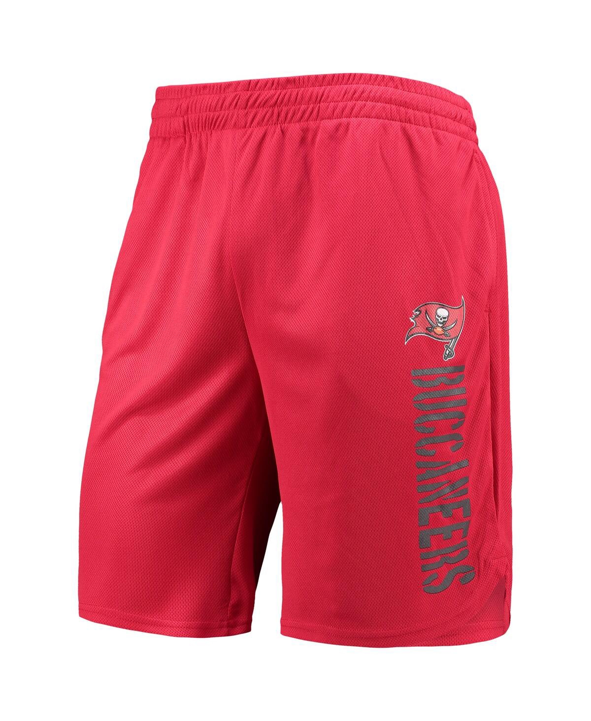 Shop Msx By Michael Strahan Men's  Red Tampa Bay Buccaneers Training Shorts