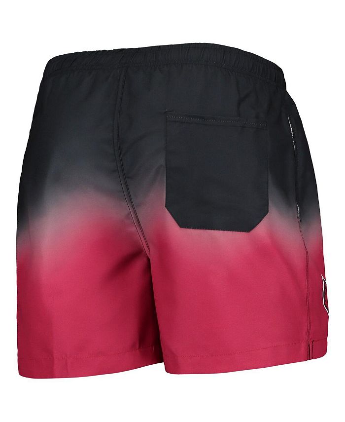 FOCO Men's Cardinal, Arizona Cardinals Dip-Dye Swim Shorts - Macy's