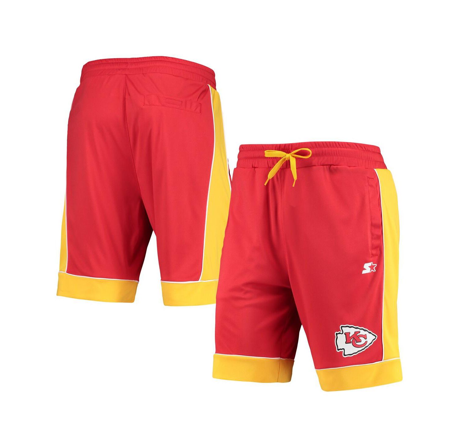 Men's Red, Gold Kansas City Chiefs Fan Favorite Fashion Shorts