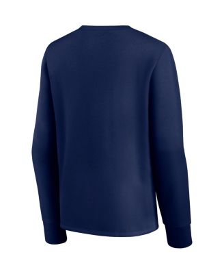 Women's College Navy Seattle Seahawks Ultimate Style Pullover Sweatshirt