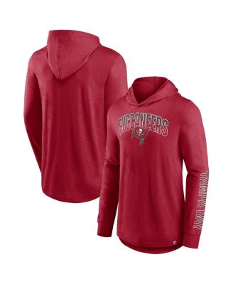 Men's Red Tampa Bay Buccaneers Front Runner Pullover Hoodie