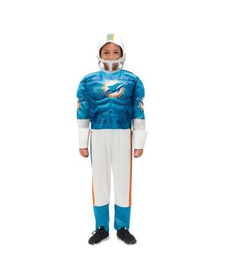 Jerry Leigh Women's Aqua/White Miami Dolphins Game Day Costume Set