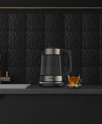 Aroa Premium Cordless Glass Electric Brew Kettle with Adjustable Temperature 