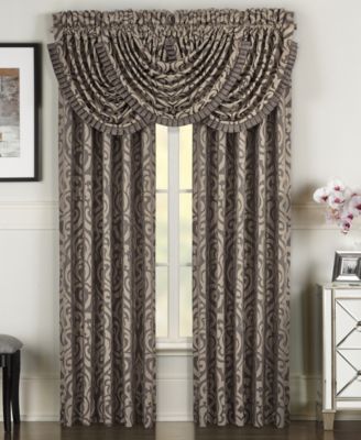 Astoria Mink Waterfall Window Valance, 49" x 33"