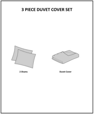 Cherry Blossom 3-Pc. Duvet Cover Set, Queen