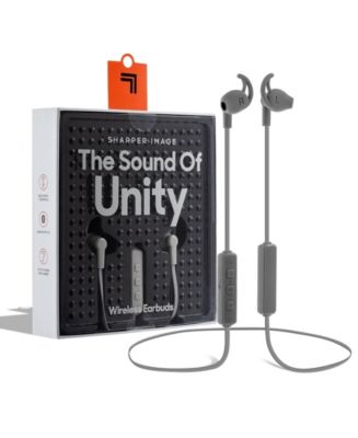 Sharper Image The Sound of Unity Wireless Earbuds Grey Macy's