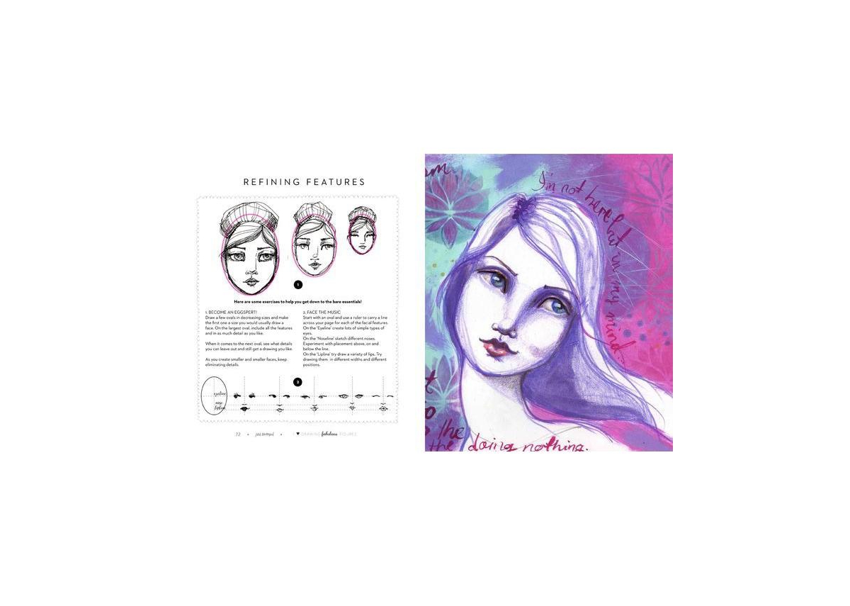 Fabulous Figures (I Heart Drawing Series) by Jane Davenport