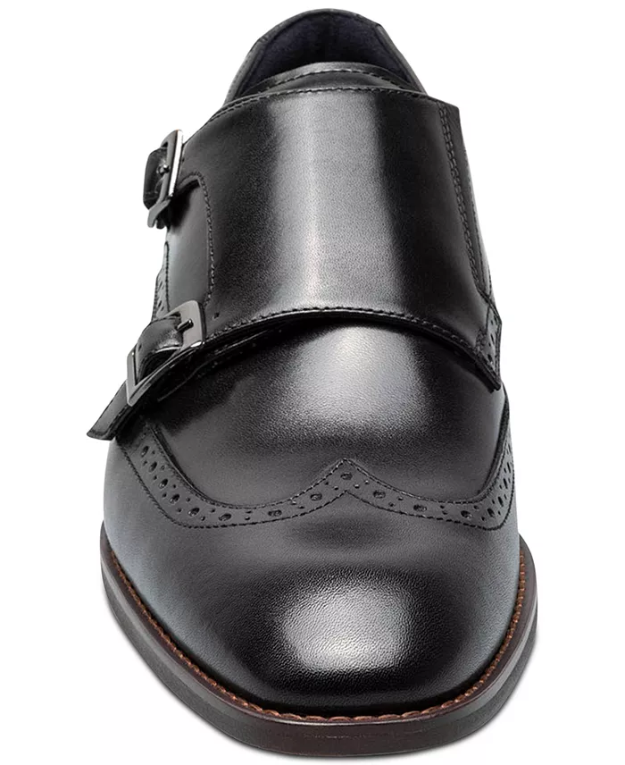 Men's Karson Wingtip Double-Monk Strap Dress Shoe - thumbnail 2
