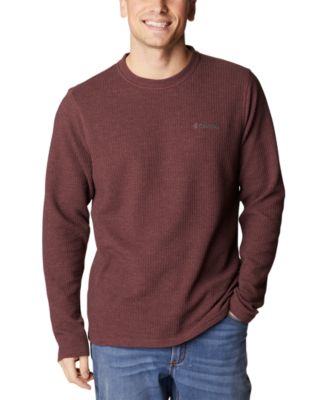 Columbia - Men's Pine Peak II Waffle-Knit Long Sleeve T-Shirt
