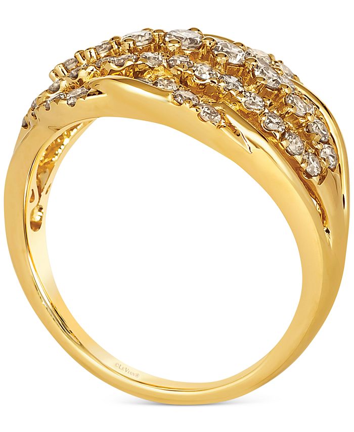 Le Vian Nude Diamond Openwork Cluster Ring (1 ct. t.w.) in 14k Gold