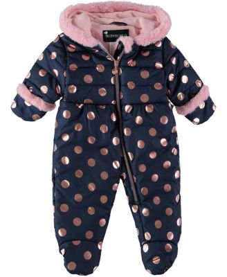 Macy's baby girl snowsuit hotsell