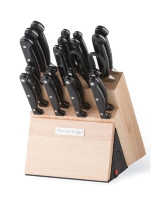 KitchenAid Gourmet Forged Knife Block Set with Built-in Knife Sharpener