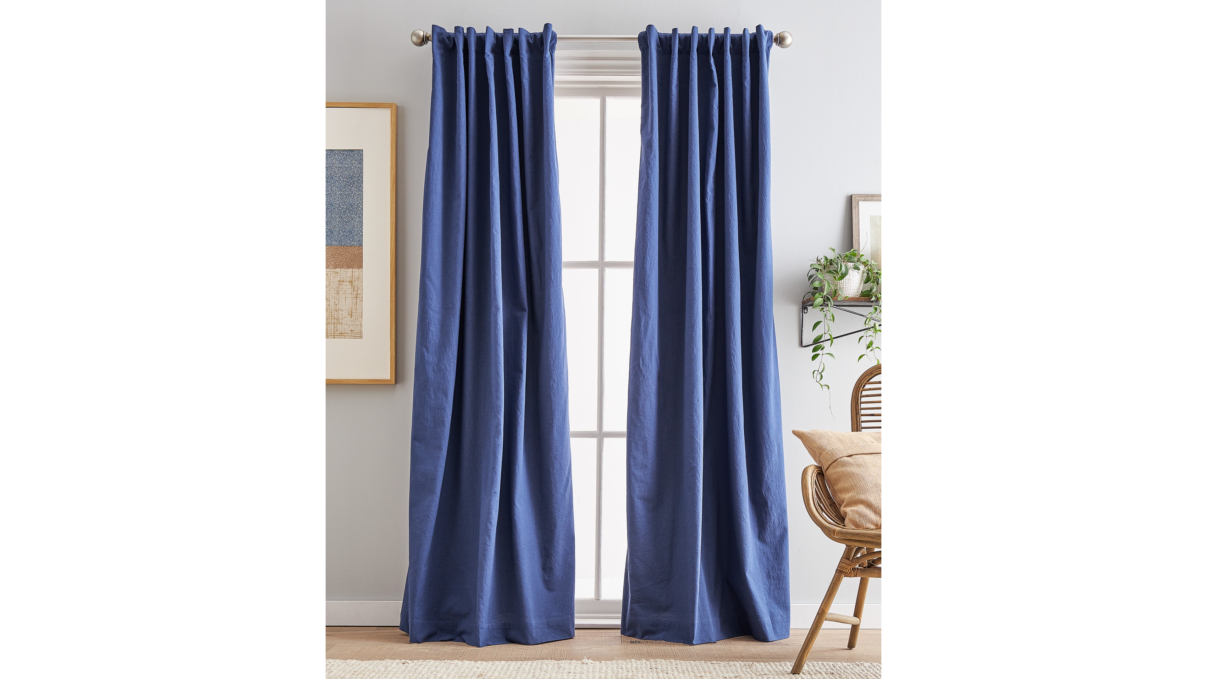 Peri Home Sanctuary Back Tab Lined 2-Piece Curtain Panel Set, 50" x 84"