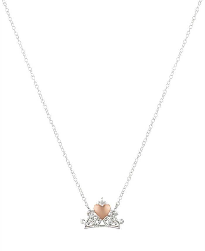 Disney princess crown necklace best sale