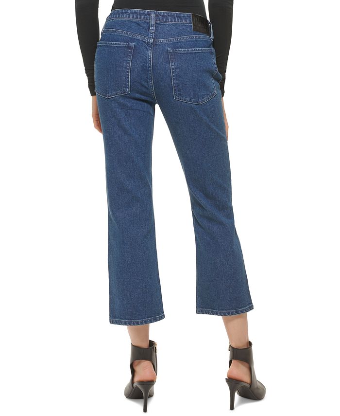 DKNY Jeans Women's HighRise Cropped KickFlare Jeans Macy's