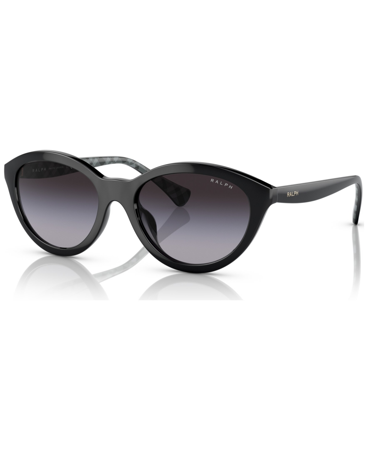 Ralph By Ralph Lauren Women's Sunglasses, Ra5295u54-y In Shiny Black
