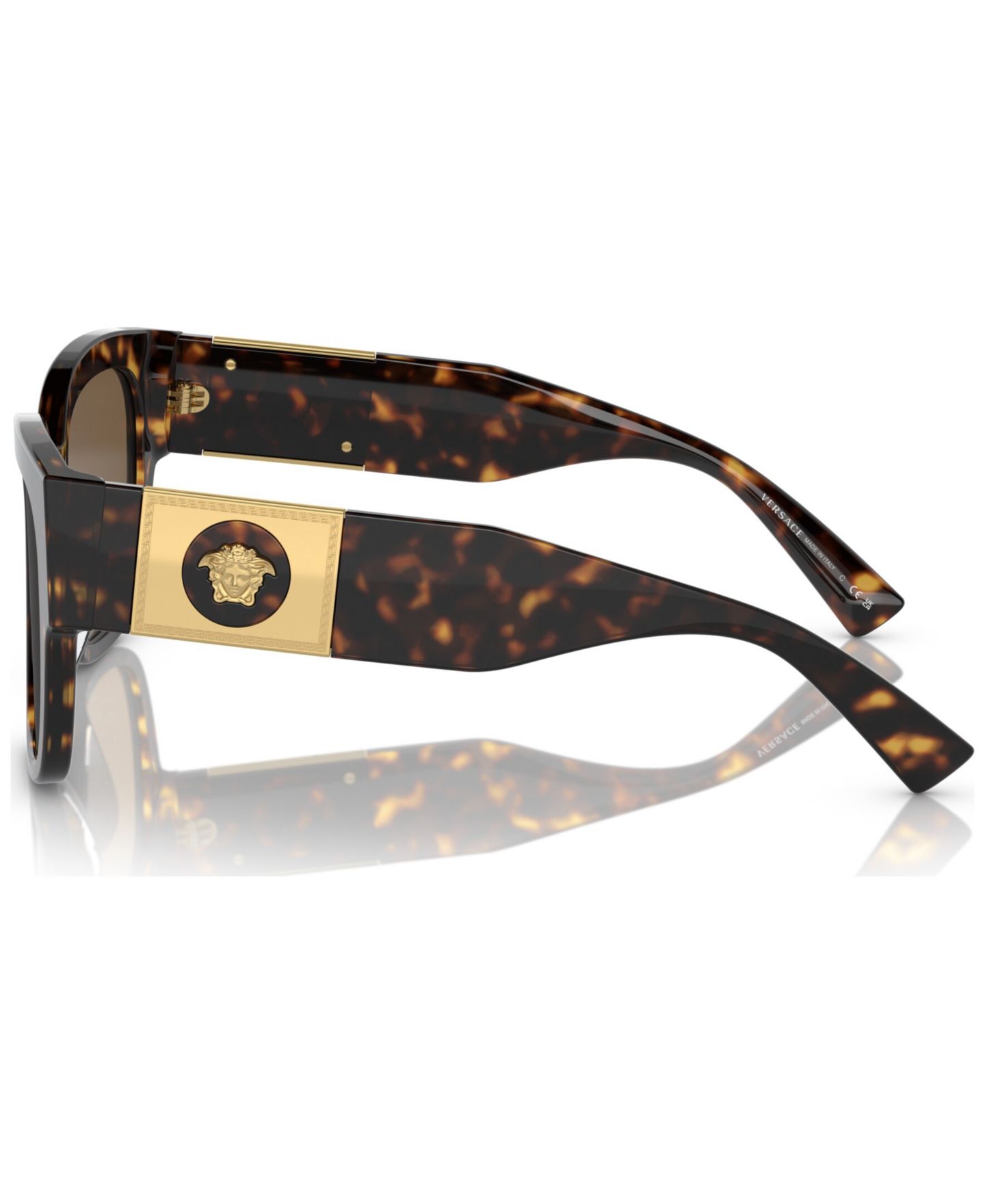 Женские солнцезащитные очки Versace Sunglasses, VE4437U, цвет: Гавана — фото 3