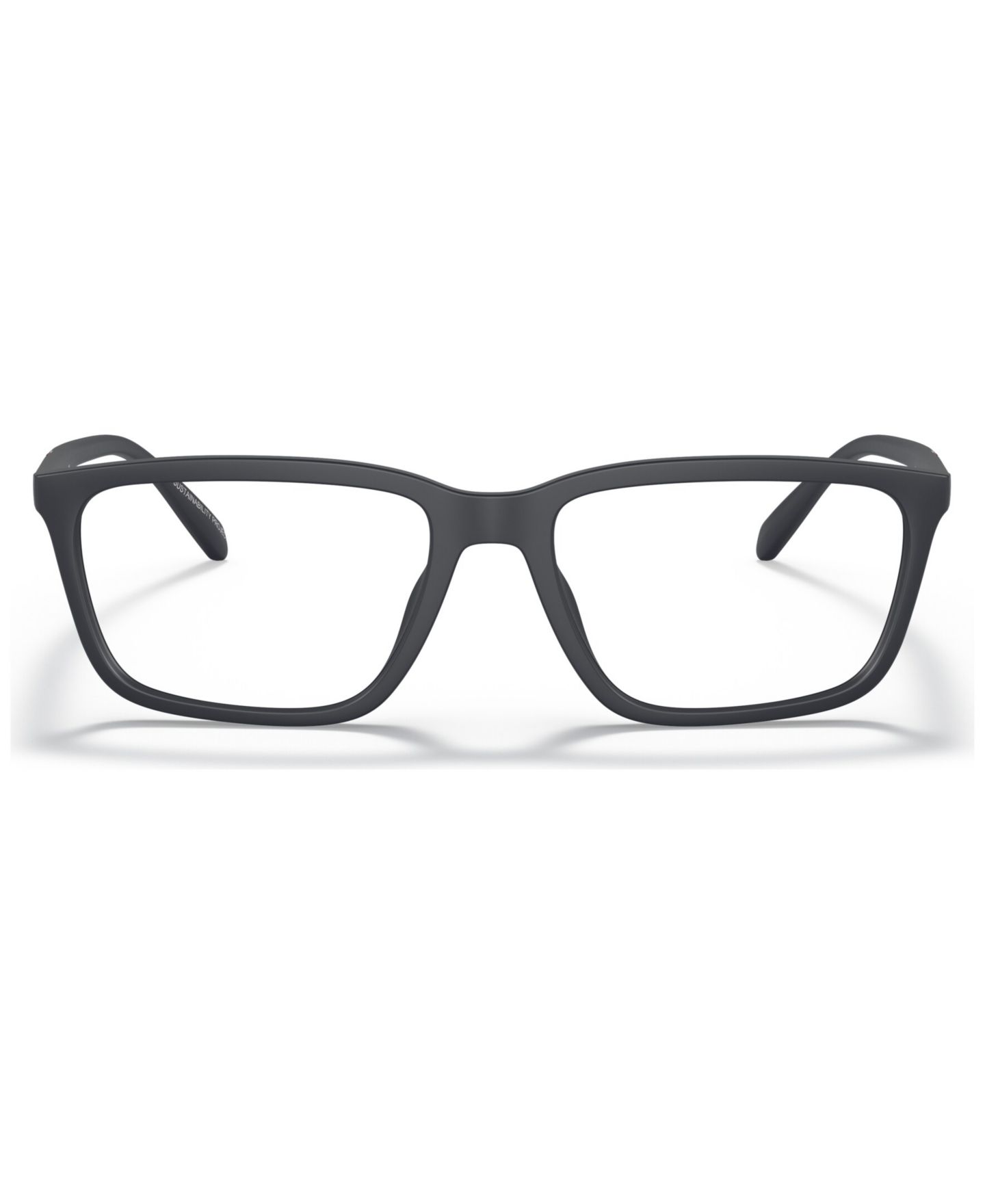 Мужские очки A|X Armani Exchange Armani Exchange Man Pillow Plastic AX3097 Eyeglasses, цвет: Матовый синий — фото 3