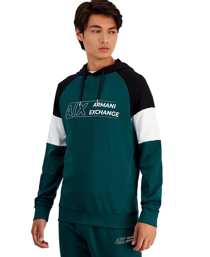 A|X Armani Exchange Men's Colorblock Sweatshirt, Created for Macy's ...