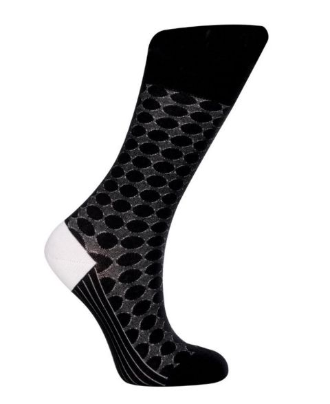 Носки Design, без швов, хлопок — Love Sock Company, цвет: Чёрный