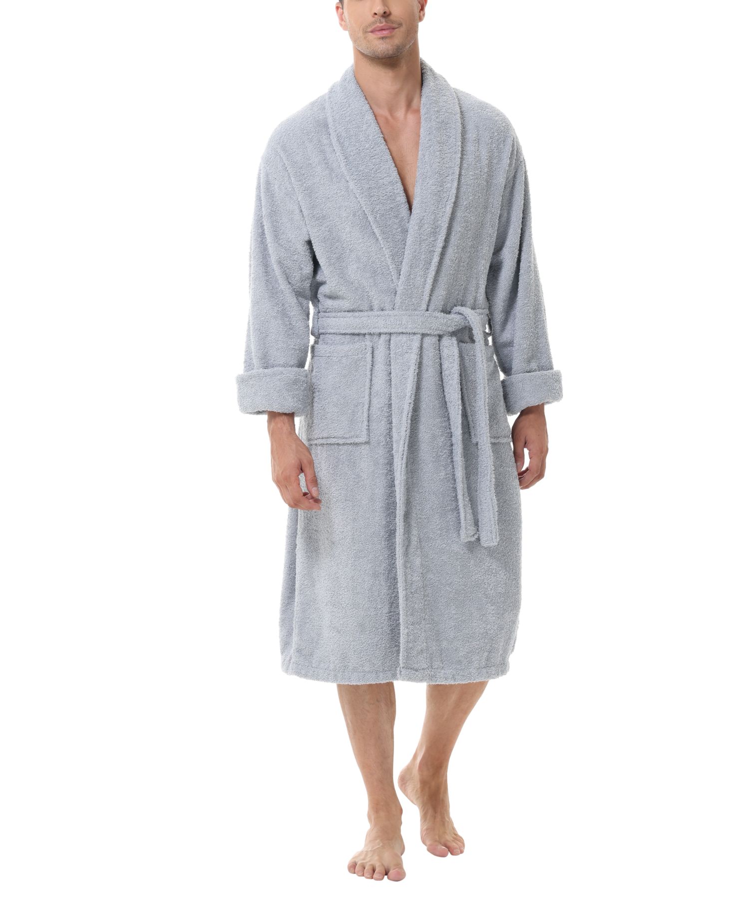 Men's All Cotton Terry Robe