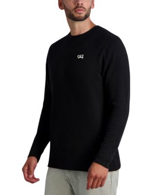 KARL LAGERFELD PARIS Men's Thermal Crewneck Shirt, Created