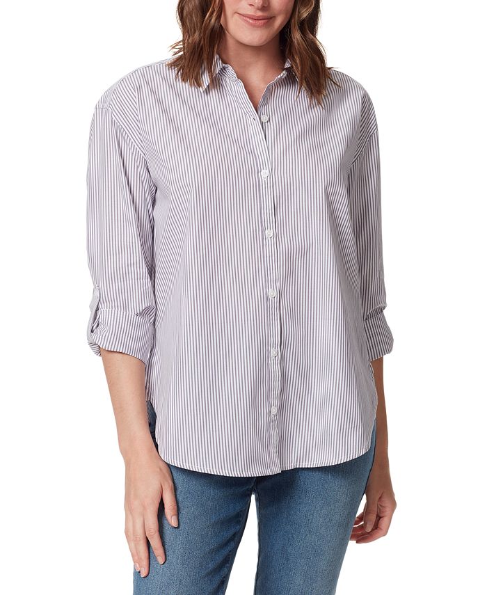 Gloria Vanderbilt Women's Amanda Button-Front Shirt - Macy's