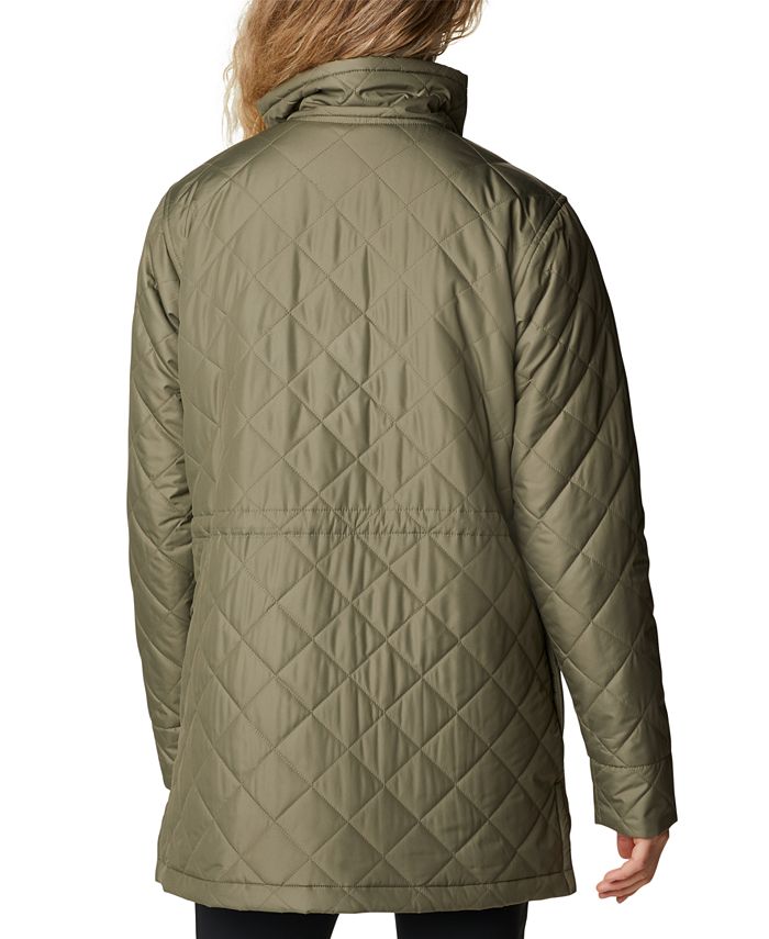 Columbia Women's Copper Crest Novelty Quilted Puffer Coat Macy's