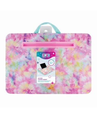 pastel tie dye lap desk