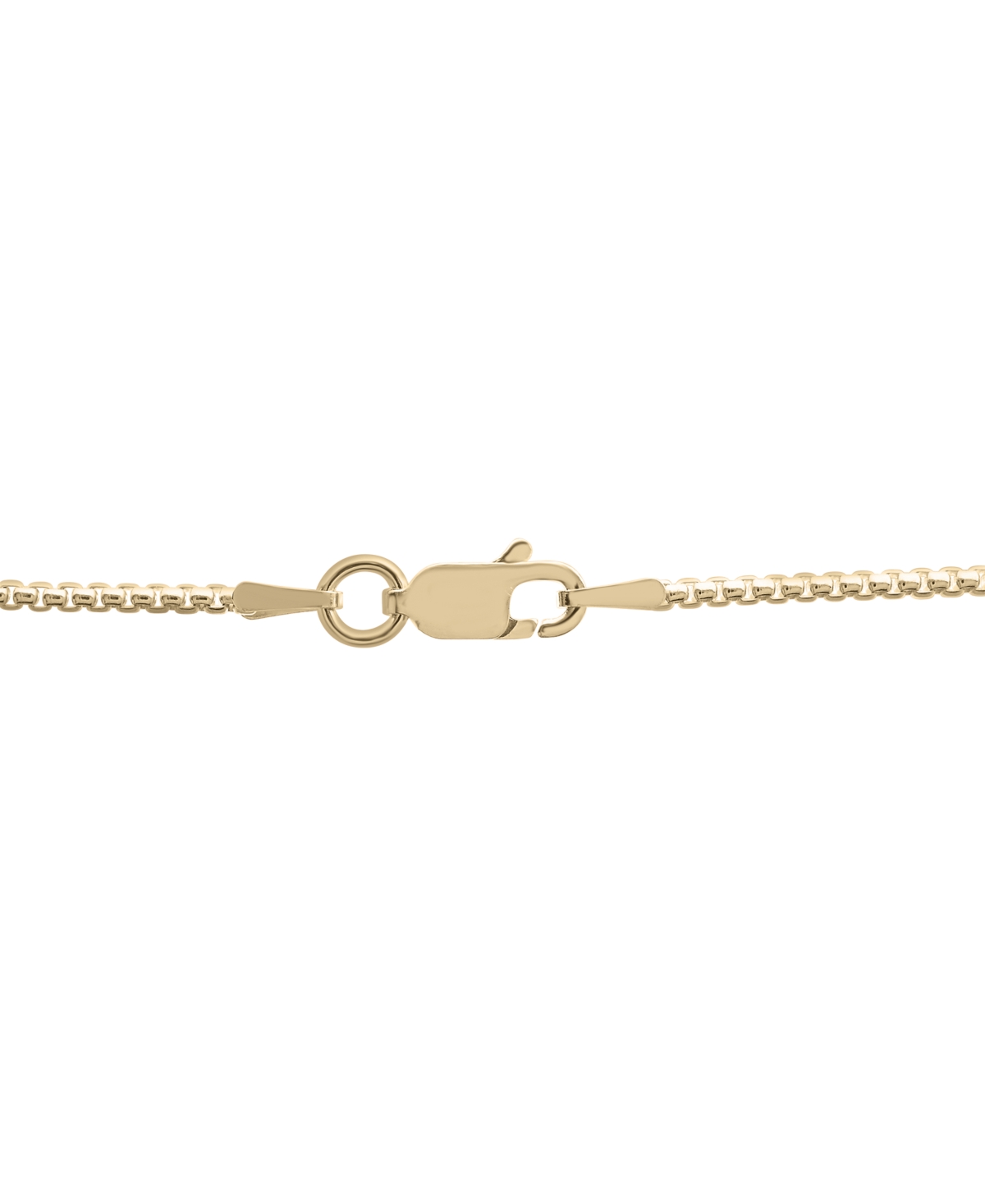 Lab Grown(16-5/8 ct. t.w.) & Diamond (1/4 ct. t.w.) Rectangular Pendant Necklace in 14k Gold-Plated Sterling Silver, 22