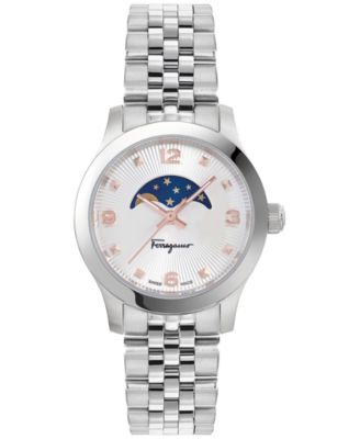 Ferragamo - Women's Swiss Duo Stainless Steel Bracelet Watch 28mm