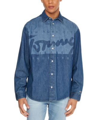 tommy jeans shirt mens