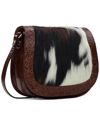 Patricia Nash Morley Cow Hair Saddle Bag Macy s