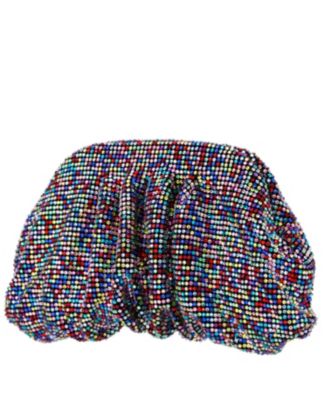 Nina Womens Crystal Mesh Soft Clutch 28190₽