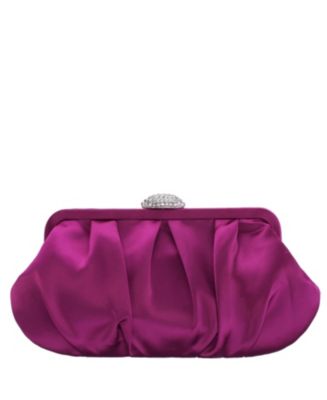 Nina Women's Classic Satin Clutch & Reviews - Handbags & Accessories ...