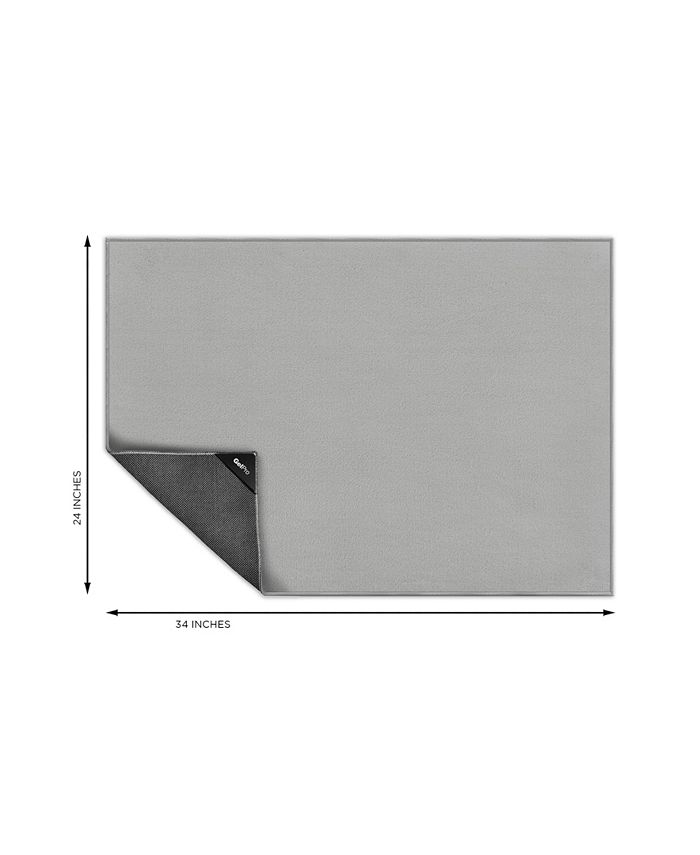 GelPro Nevermove Plush Accent Rug, 24" x 34" Macy's