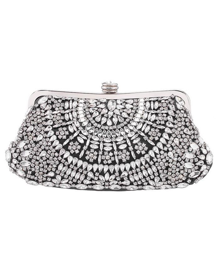 Nina crystal embellished clutch new arrivals