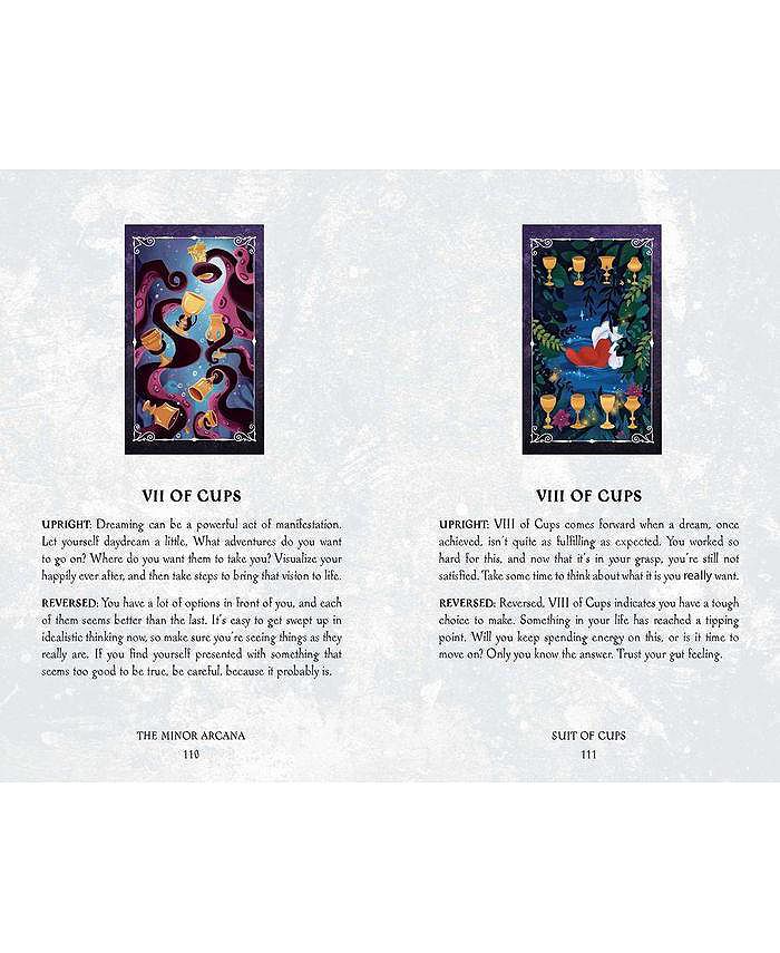 Barnes & Noble Disney Villains Tarot Deck and Guidebook Movie Tarot
