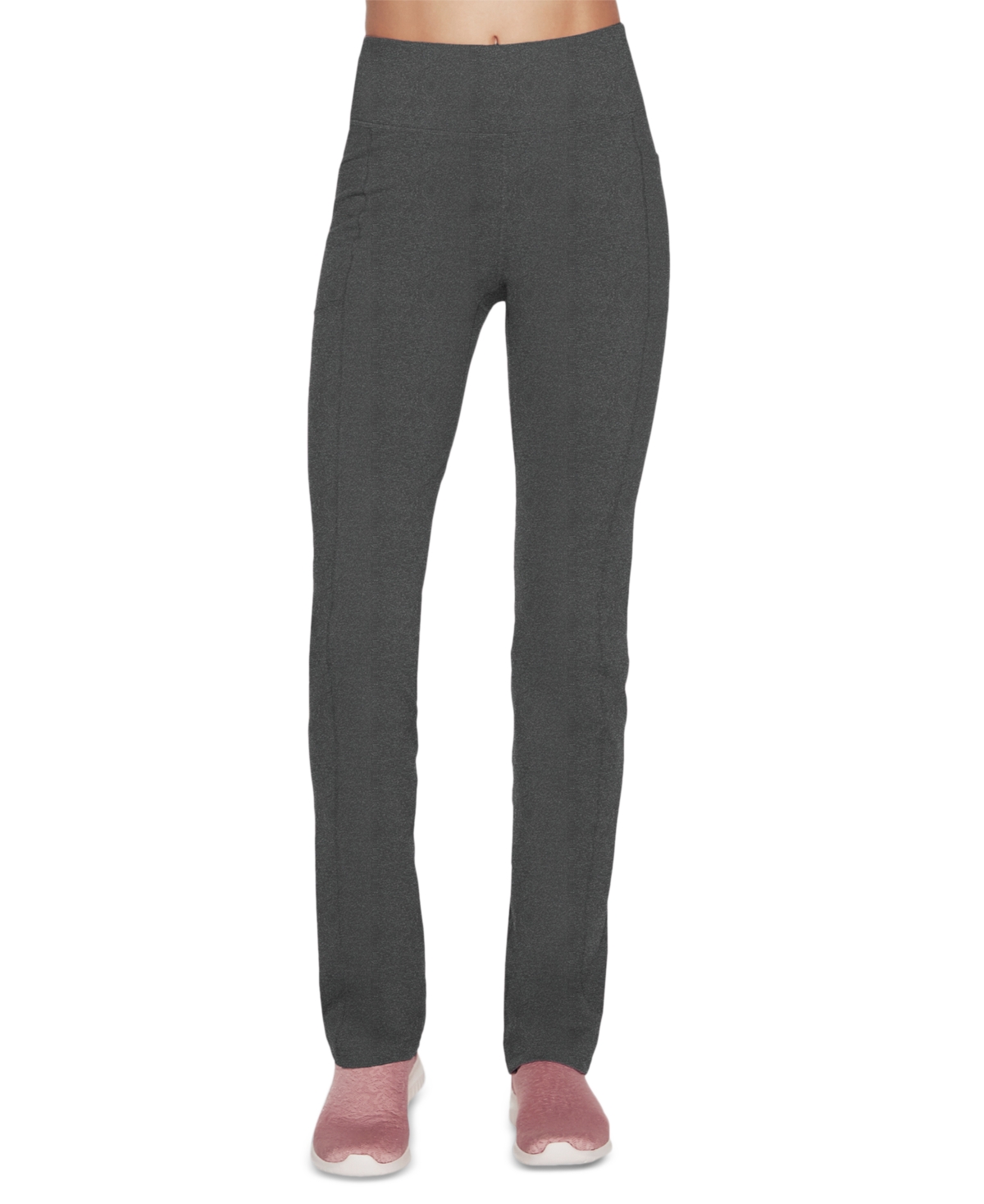 Skechers Women's Gowalk High Waisted Legging Pants, Charcoal Grey