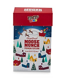 Macy's Holiday Moose Munch 10 Oz Cylinder Milk Chocolate M & M Minis Mix