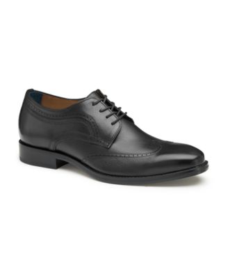 Johnston and murphy black wingtips on sale