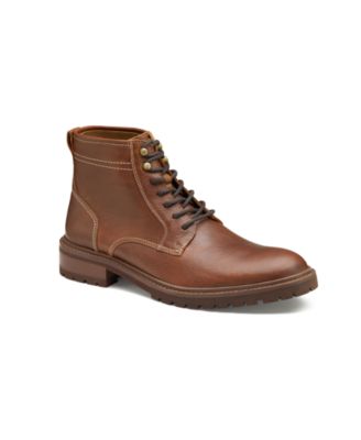 Macy's brown leather boots hotsell