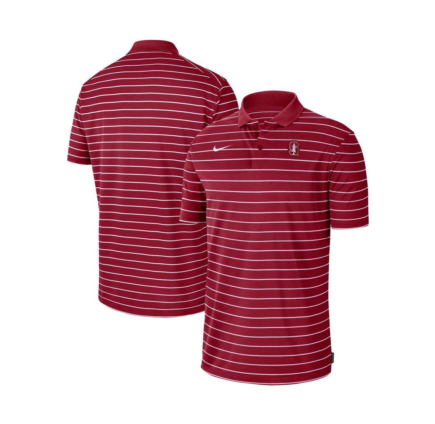 Men's Cardinal Stanford Cardinal Icon Victory Coaches 2022 Early Season Performance Polo Shirt